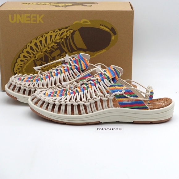 NEW Size 13 Men\'s Keen Uneek II Convertible X Sandals 1030202 Multi/Birch main image 4